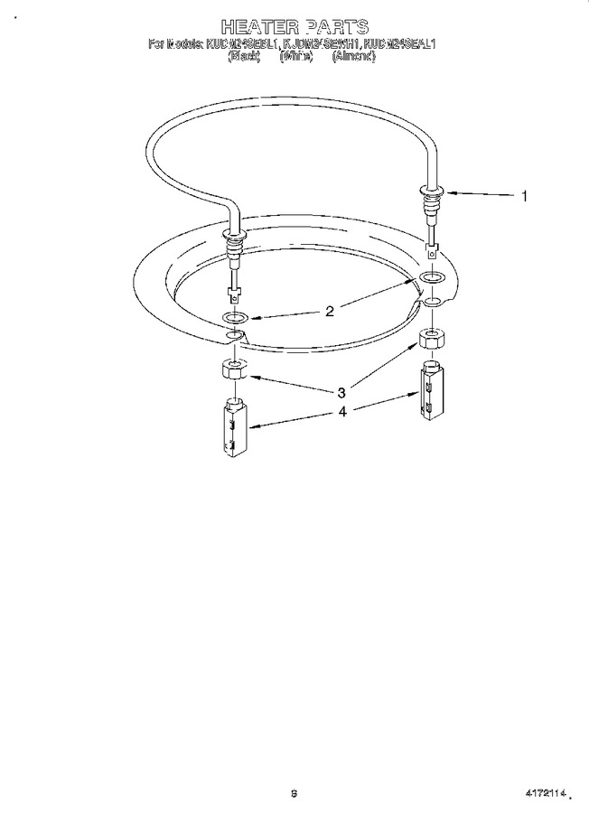 Diagram for KUDM24SEAL1