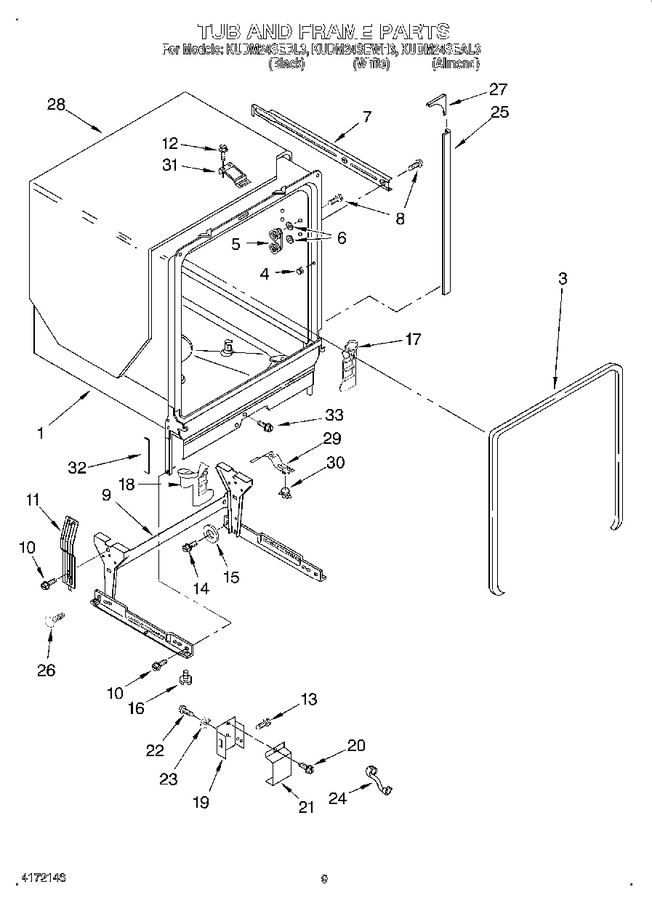 Diagram for KUDM24SEBL3