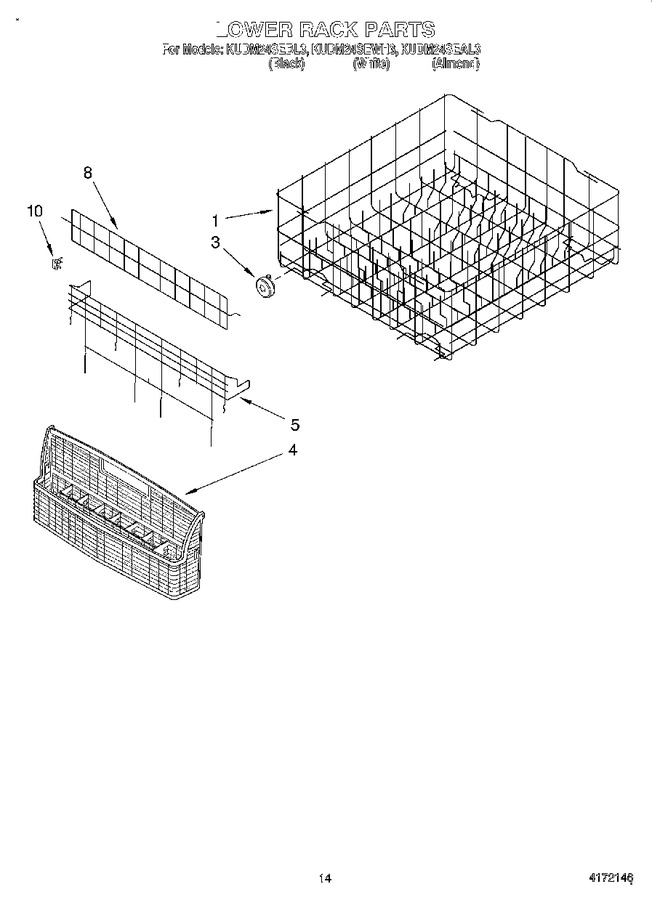 Diagram for KUDM24SEAL3