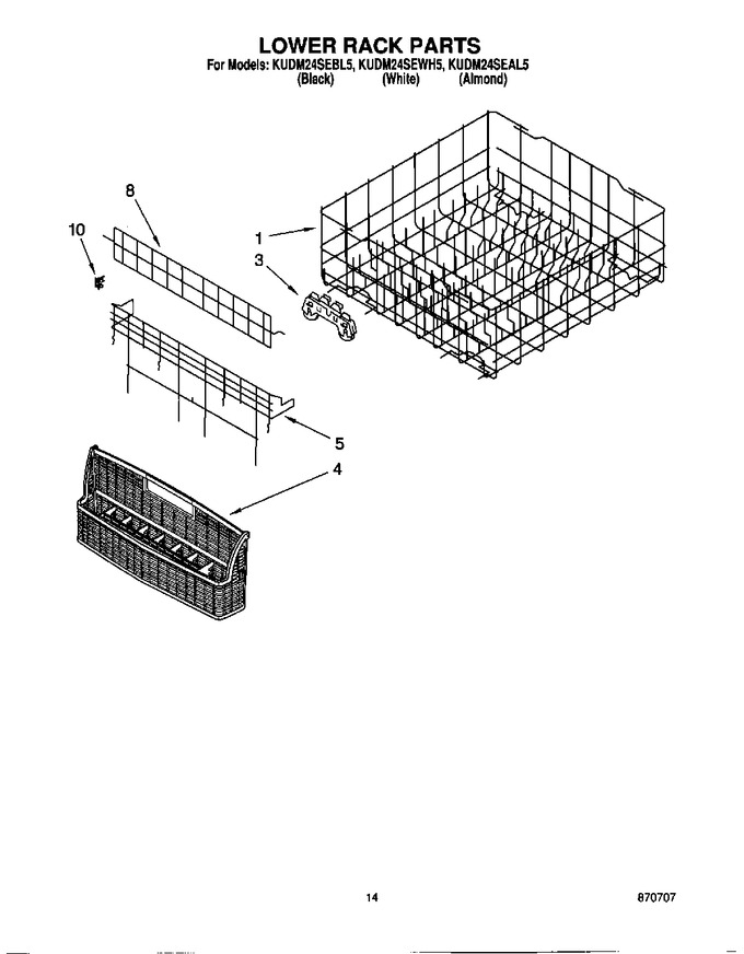 Diagram for KUDM24SEBL5