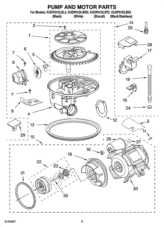 Diagram for KUDP01DLWH2