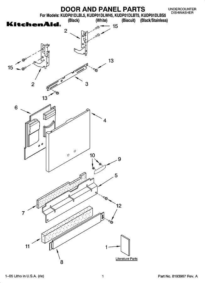 Diagram for KUDP01DLWH5