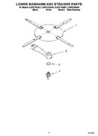 Diagram for 04 - Lower Washarm And Strainer Parts