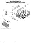 Diagram for 10 - Lower Rack Parts