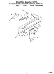 Diagram for 02 - Control Panel Parts