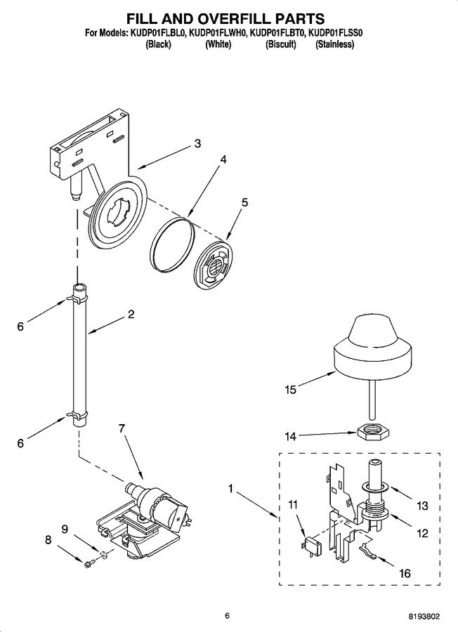 Diagram for KUDP01FLBL0