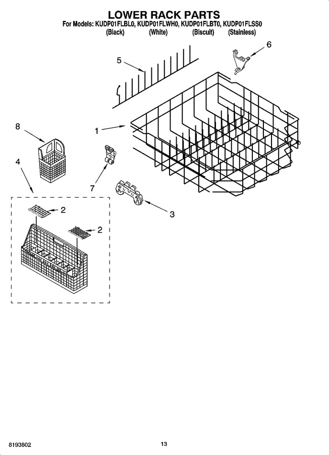 Diagram for KUDP01FLBL0