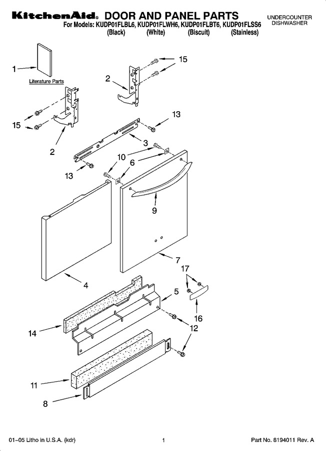 Diagram for KUDP01FLWH6