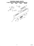 Diagram for 02 - Control Panel Parts