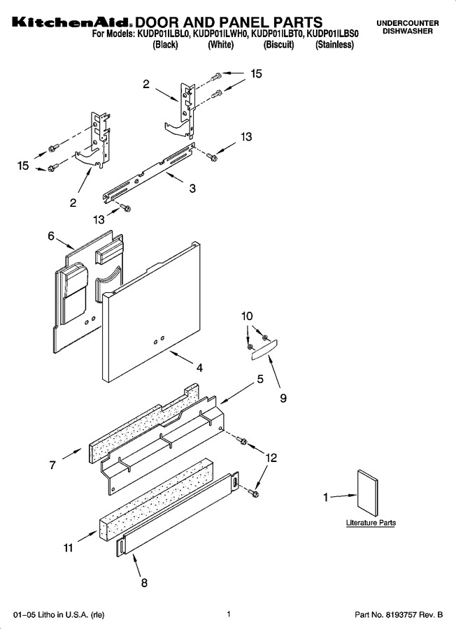 Diagram for KUDP01ILWH0