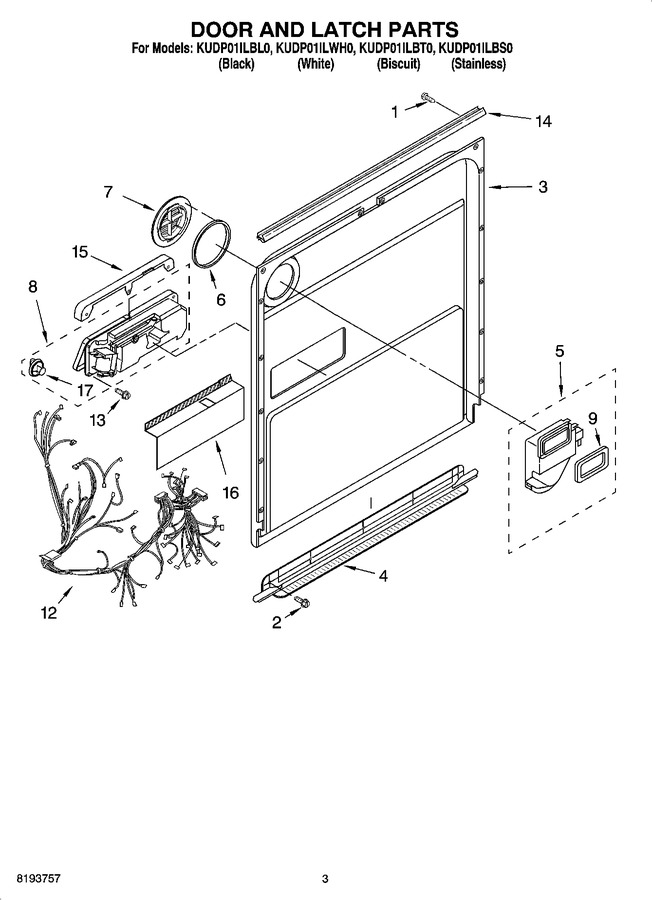 Diagram for KUDP01ILWH0