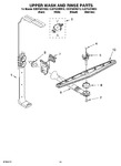 Diagram for 10 - Upper Wash And Rinse Parts