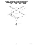 Diagram for 04 - Lower Washarm And Strainer Parts