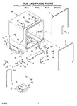 Diagram for 07 - Tub And Frame Parts