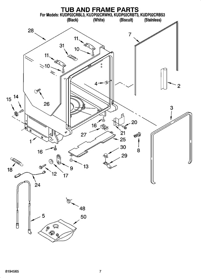 Diagram for KUDP02CRBL3