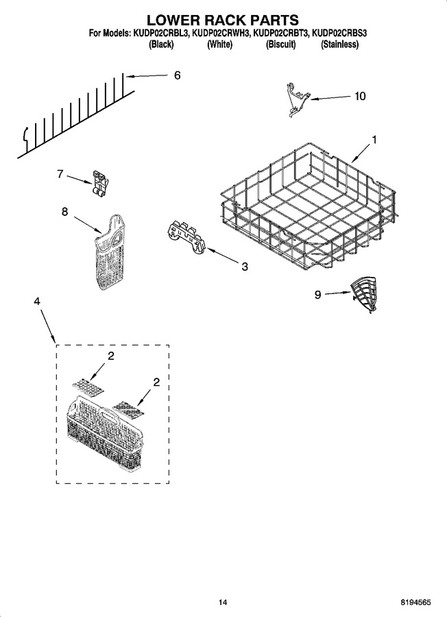 Diagram for KUDP02CRWH3