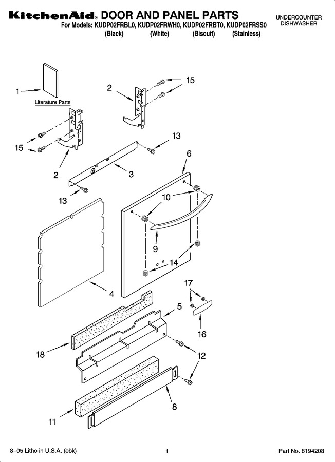 Diagram for KUDP02FRBT0