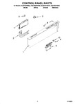 Diagram for 02 - Control Panel Parts