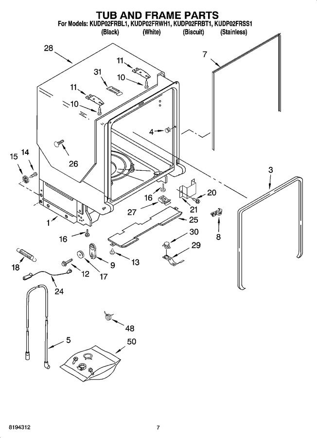 Diagram for KUDP02FRWH1