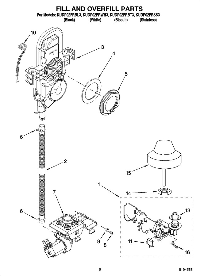 Diagram for KUDP02FRWH3