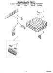 Diagram for 11 - Lower Rack Parts, Optional Parts (not Included)