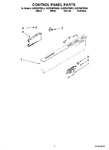 Diagram for 02 - Control Panel Parts