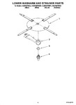 Diagram for 04 - Lower Washarm And Strainer Parts