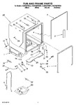 Diagram for 07 - Tub And Frame Parts