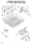 Diagram for 09 - Upper Rack And Track Parts