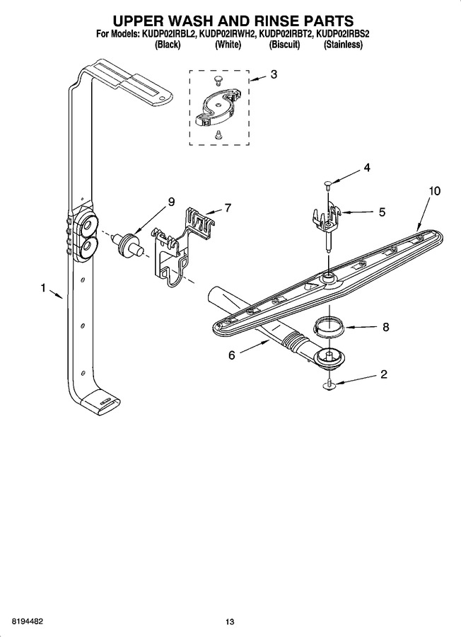 Diagram for KUDP02IRBT2