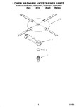 Diagram for 04 - Lower Washarm And Strainer Parts