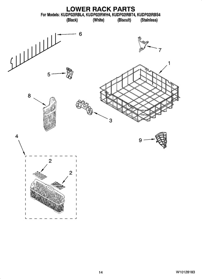 Diagram for KUDP02IRBL4