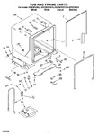 Diagram for 07 - Tub And Frame Parts