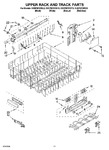 Diagram for 09 - Upper Rack And Track Parts