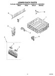 Diagram for 11 - Lower Rack Parts, Optional Parts (not Included)