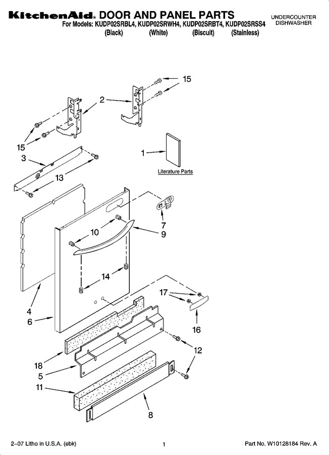 Diagram for KUDP02SRWH4