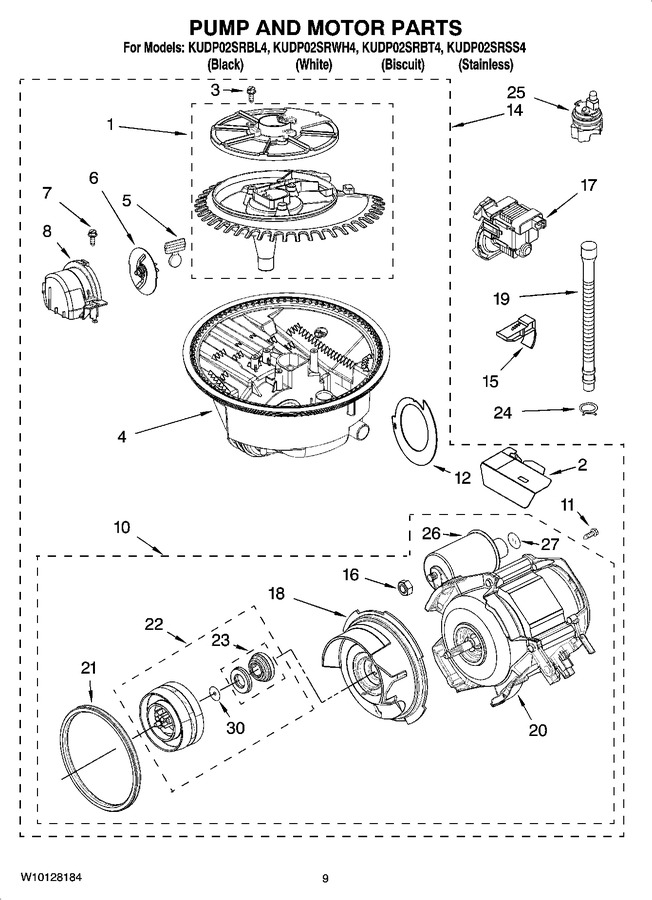 Diagram for KUDP02SRWH4