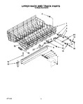 Diagram for 11 - Upper Rack And Track