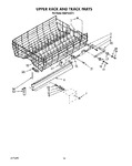 Diagram for 11 - Upper Rack And Track