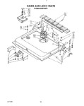 Diagram for 13 - Door And Latch