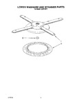 Diagram for 05 - Lower Washarm And Strainer