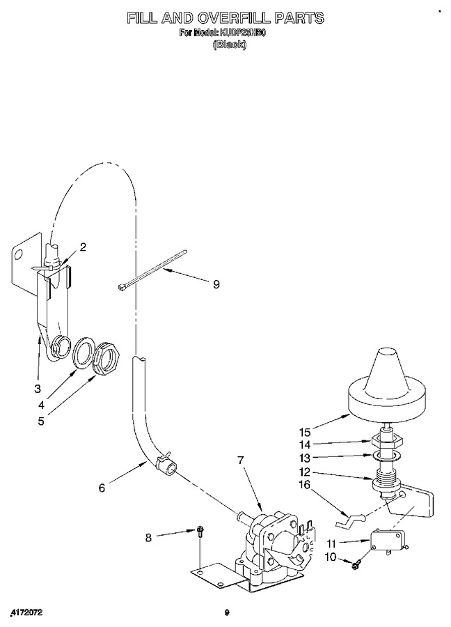 Diagram for KUDP23HB0