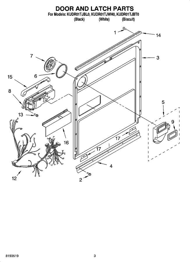 Diagram for KUDR01TJWH0