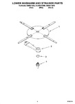 Diagram for 04 - Lower Washarm And Strainer Parts