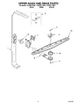 Diagram for 11 - Upper Wash And Rinse Parts