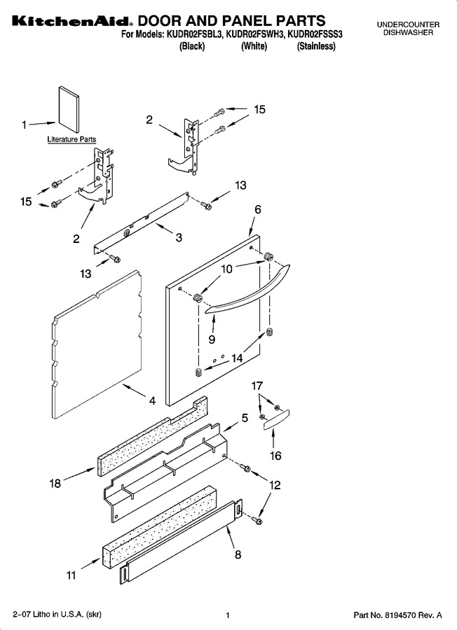 Diagram for KUDR02FSWH3