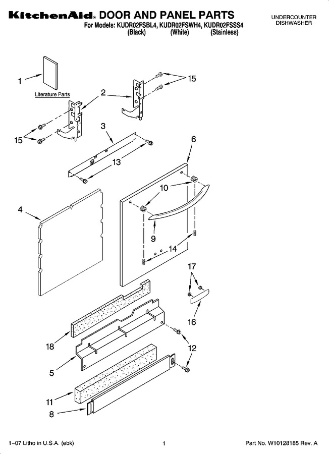 Diagram for KUDR02FSWH4