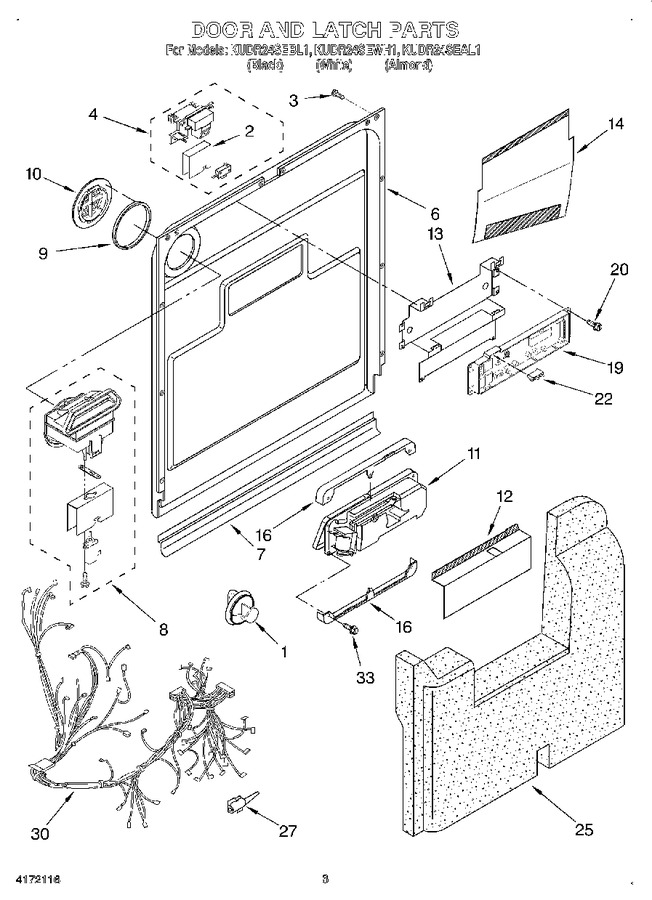 Diagram for KUDR24SEWH1