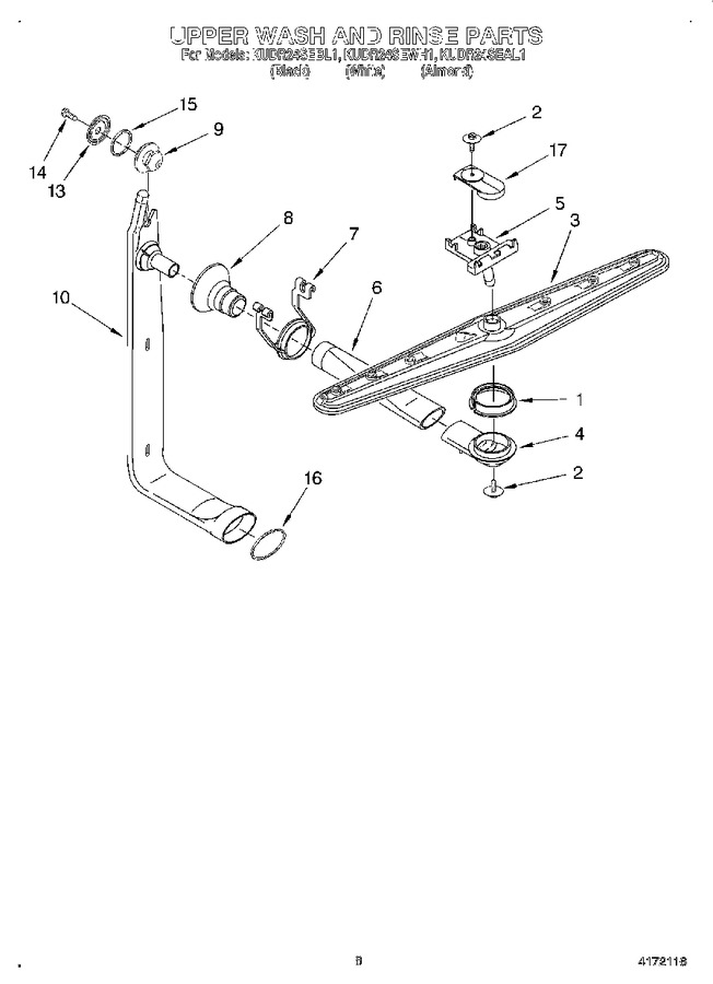 Diagram for KUDR24SEWH1