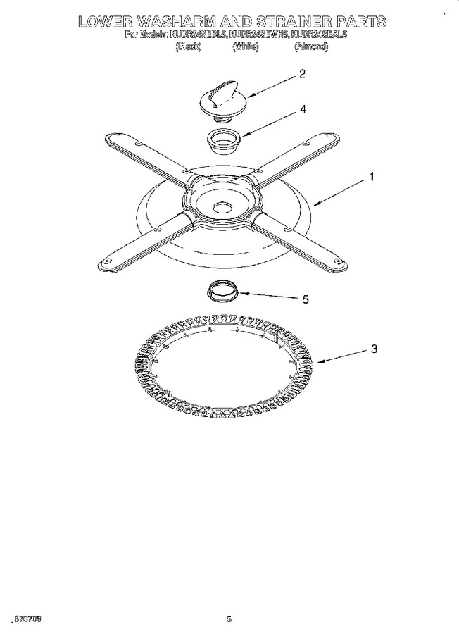 Diagram for KUDR24SEWH5